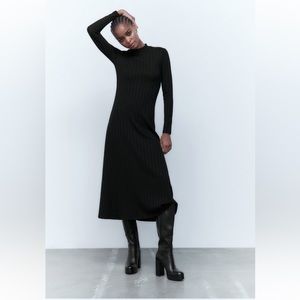 Zara long sleeve dress